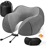 CloudBliss Travel Pillow Premium Memory