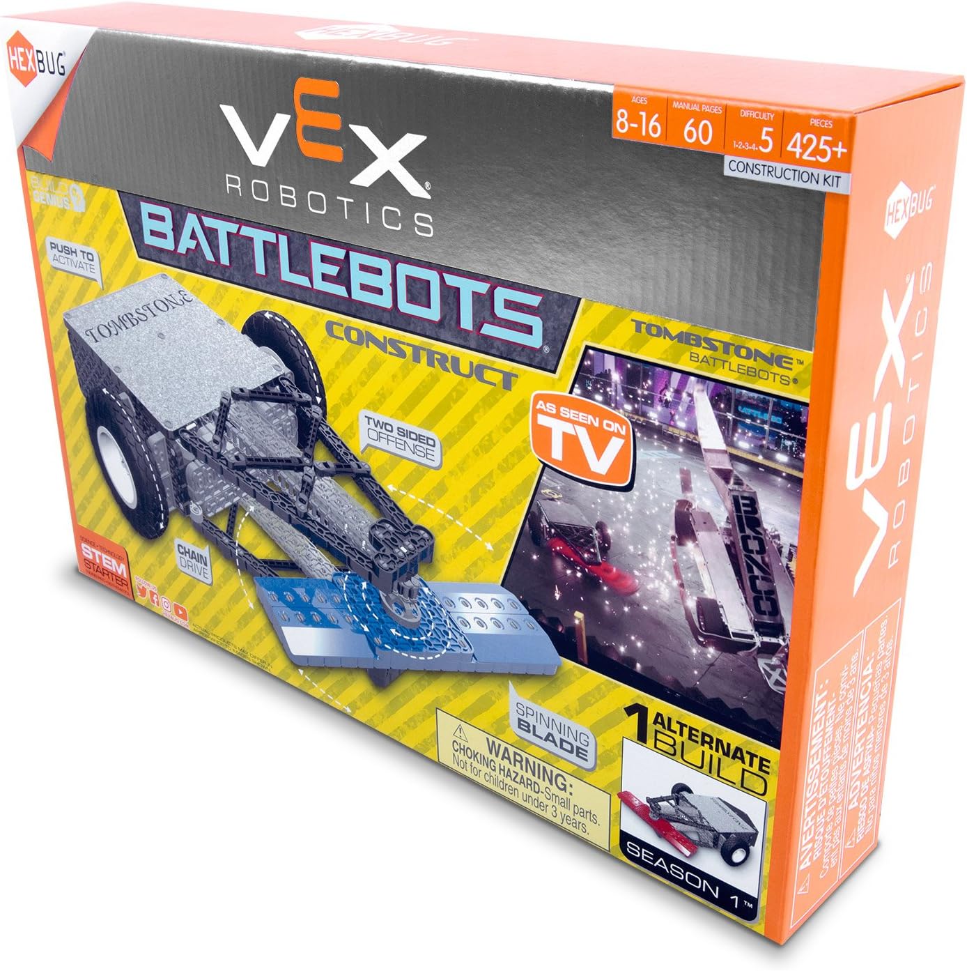 vex robotics battlebots construct