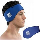 Ear Band-It Ultra Swimming Headband Blue Large Doctor Recommended