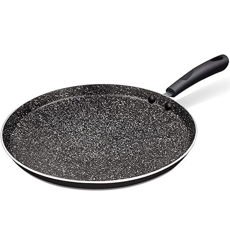 Treo by Milton Granito Induction Omni Tawa, 30 cm, Black