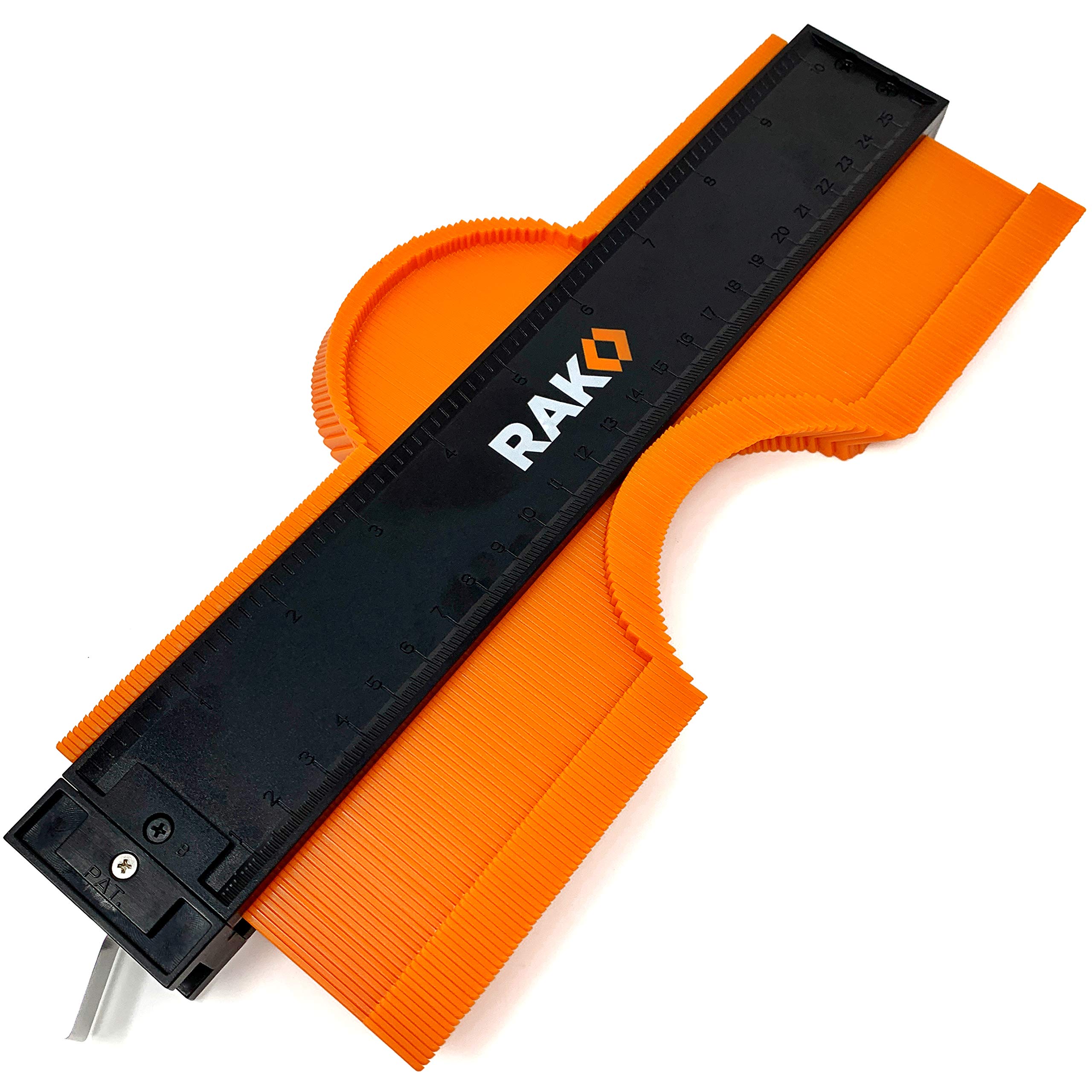RAK Contour Gauge Shape Duplicator (10 Inch Lock) Template Tool with