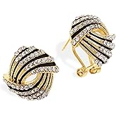 Sonateomber Chunky Gold Geometric Stud Earrings for Women Dainty cute Hypoallergenic Earing Prom Fashion Jewelry Gift