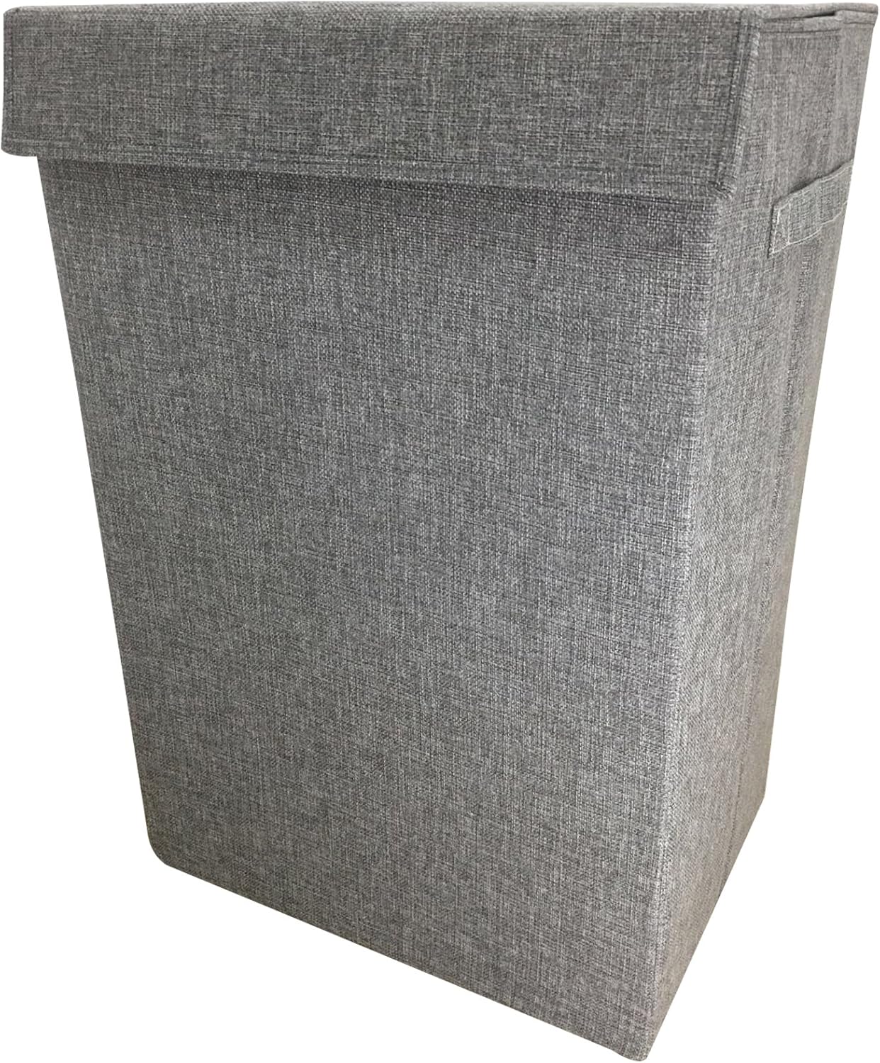 Fabric Laundry Basket with Lid Basket Storage Organizer Clothing