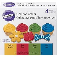 Wilton Primary Icing Colors, 4-Piece - Gel Icing Colors