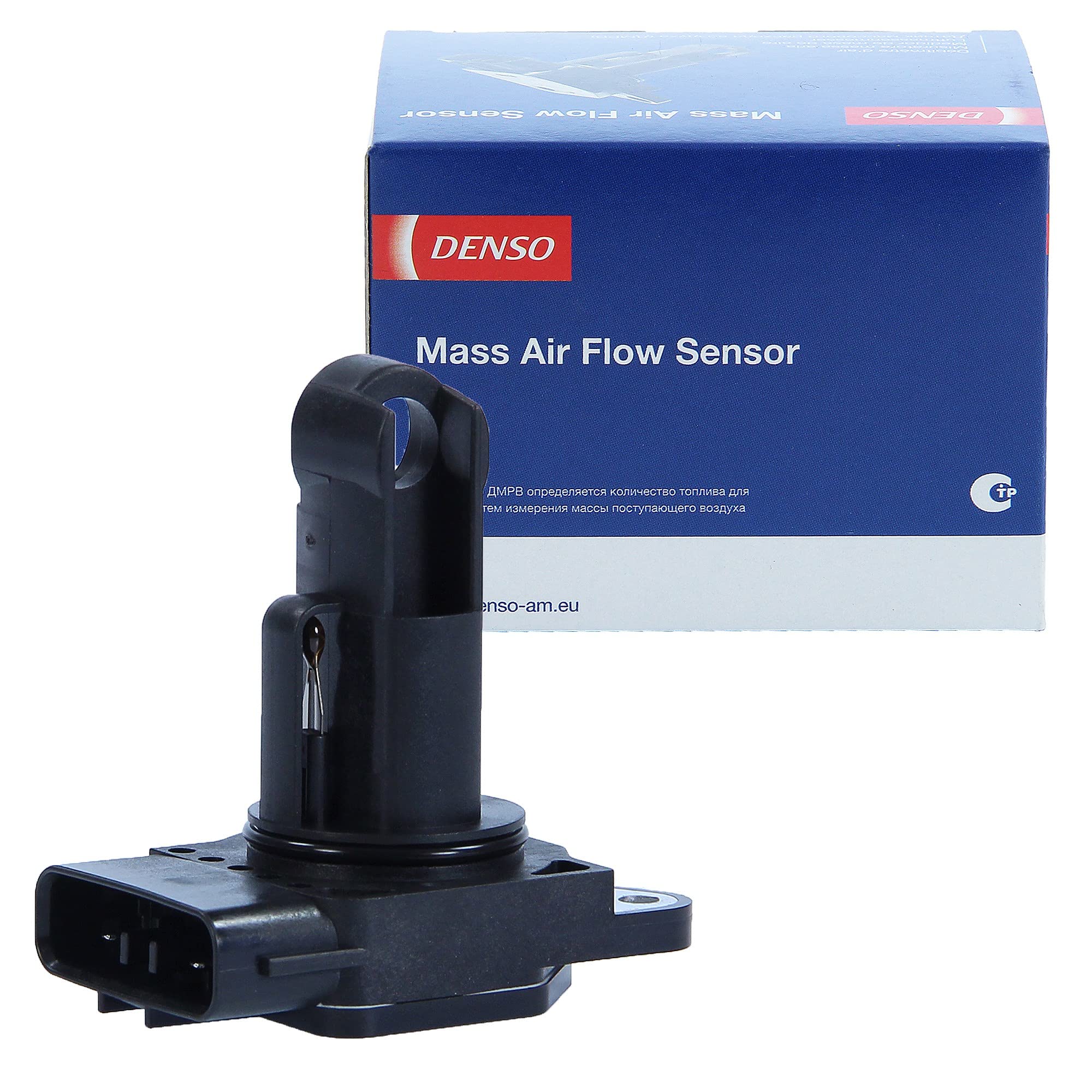 DENSO Mass Air Flow Sensor DMA-0108 - OE Number: 22204-22010 Fits Toyota Rav 4 MR2 Celica Corolla Yaris Prius Avensis, Lexus GS IS