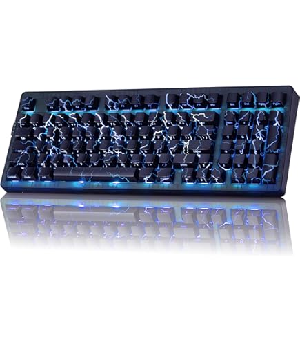 Amazon.com: ZORNHER ZH870 Wireless Gaming Mechanical Keyboard,80