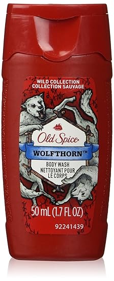 Old Spice Wild Collection Wolfthorn Scent Body Wash 1.7 Fl Oz