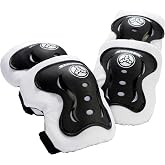 Strider Elbow &amp; Knee Pads, Black | Durable Gear,Easy-to-Wash Comfortable and Protective, Fits Kids Learning to Ride,Hard Outer Shell and Secure Straps
