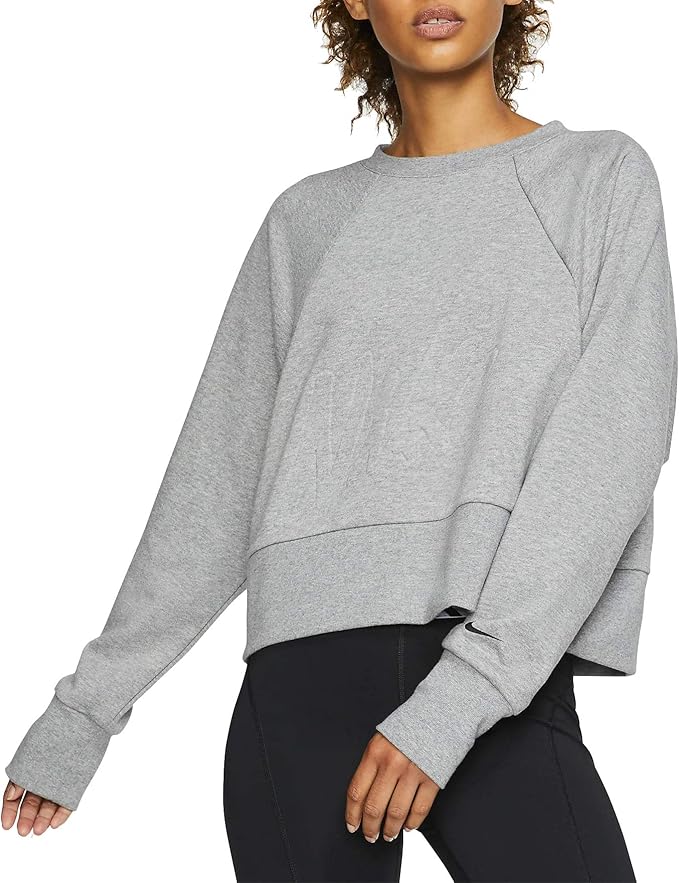 nike women's dri fit get fit sweatshirt