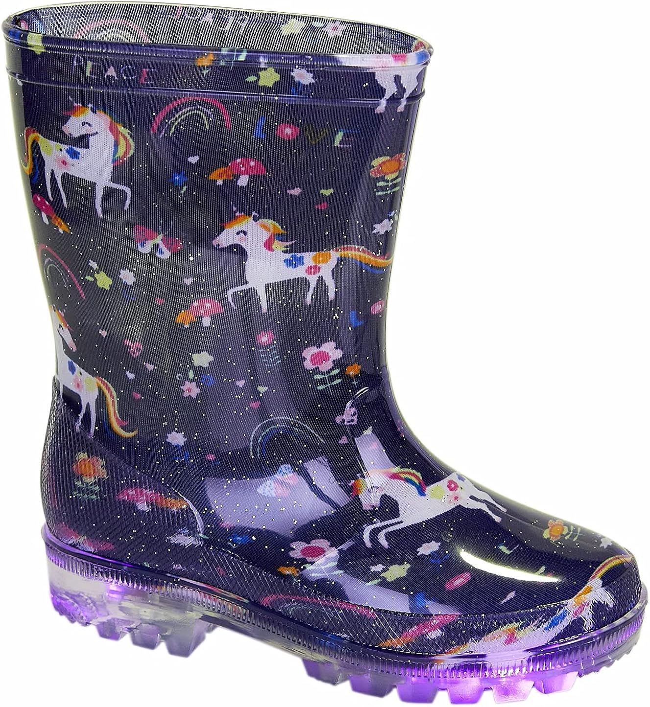 Mantimes Childrens Kids Unicorn Rain Boots Amazon.co.uk Shoes & Bags