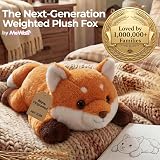 Mewaii Weighted Teddy Fox Plush Heated 2.3kg Cloud-Soft Texture view 2