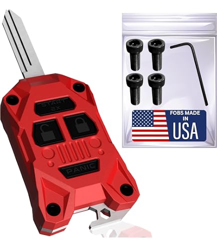 Guscio protettivo chiave auto per Jeep Wrangler JK 2007-2017  34