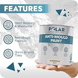 Polar Anti Mould Paint 500ml Magnolia High Moisture Resistant Interior Walls view 5