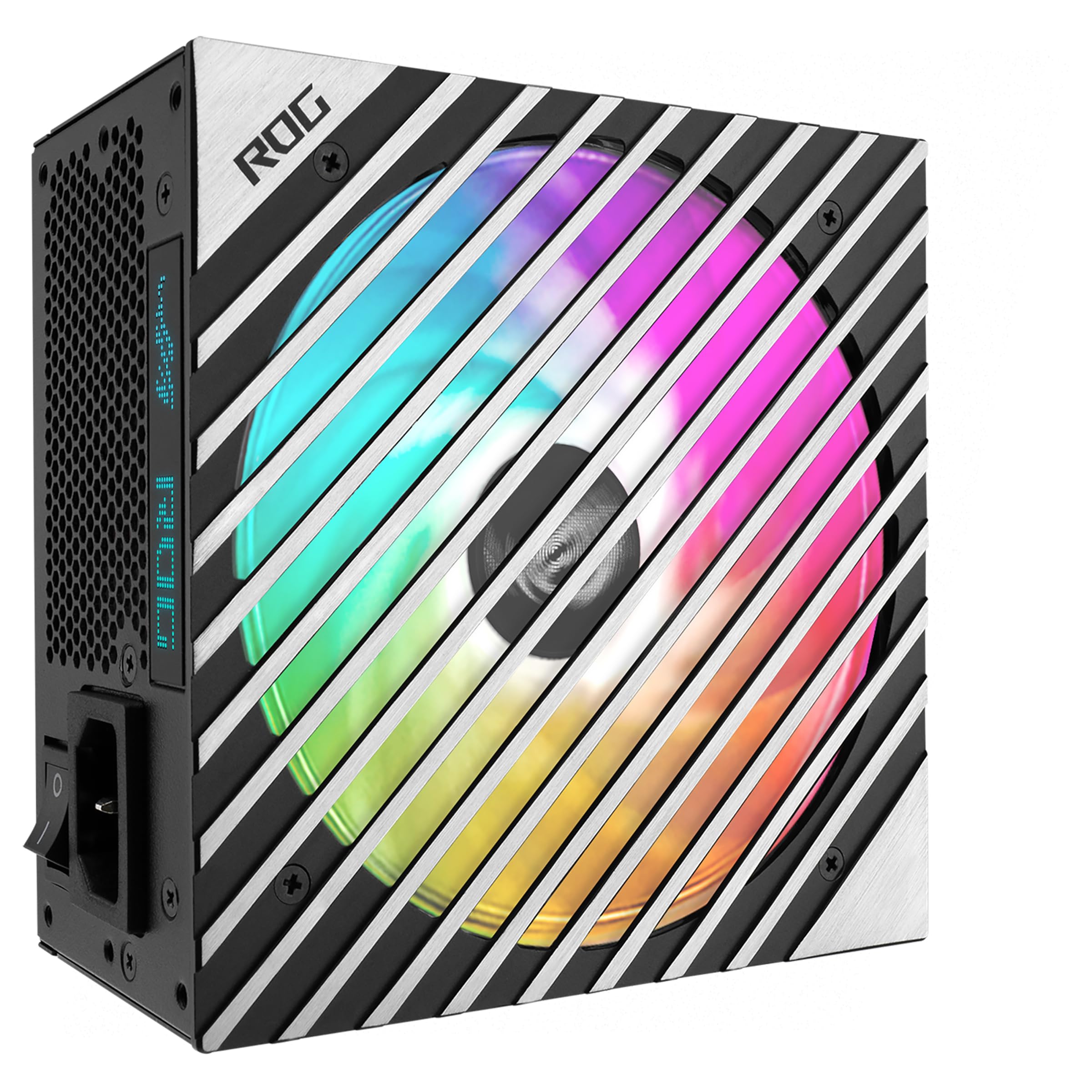 Asus Rog Loki Sfx-L 1200W, Fully Modular Power Supply, 80+ Platinum, 120Mm Pwm Argb Fan, Aura Sync, Atx 3.0 Compatible, Pcie 5.0 Ready, 10 Year Warranty - View 8