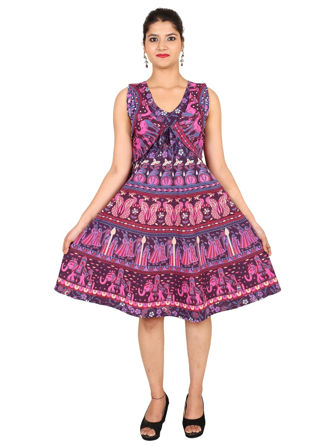 midi dress with shrug