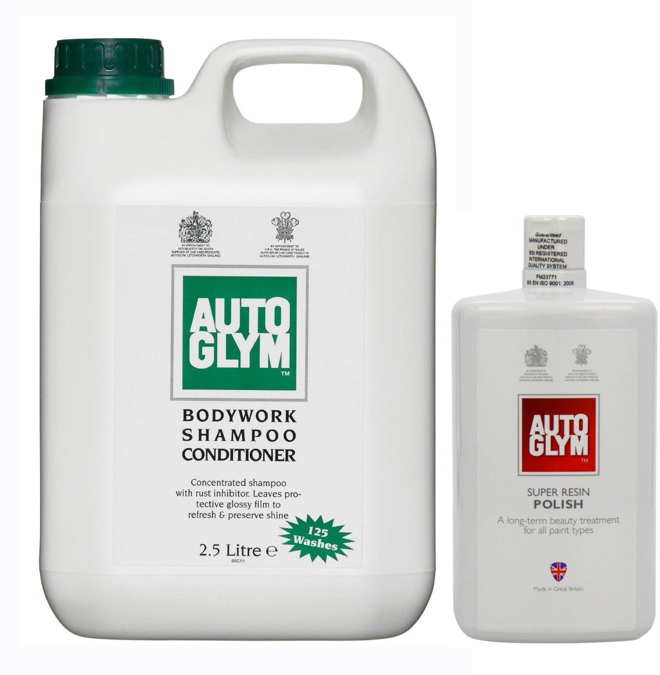 Autoglym Quality Bodywork Shampoo and Super Resin Polish bundle