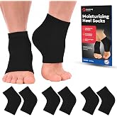 Moisturizing Socks for Men | Cracked Heel Treatment with Aloe Vera | Moisturizer Foot Callus Remover | Aloe Socks for Cracked