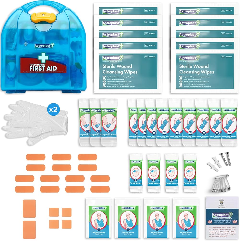 Astroplast Mezzo HSE 1-20 Persons First Aid Kit Wall Mount Carry Handle