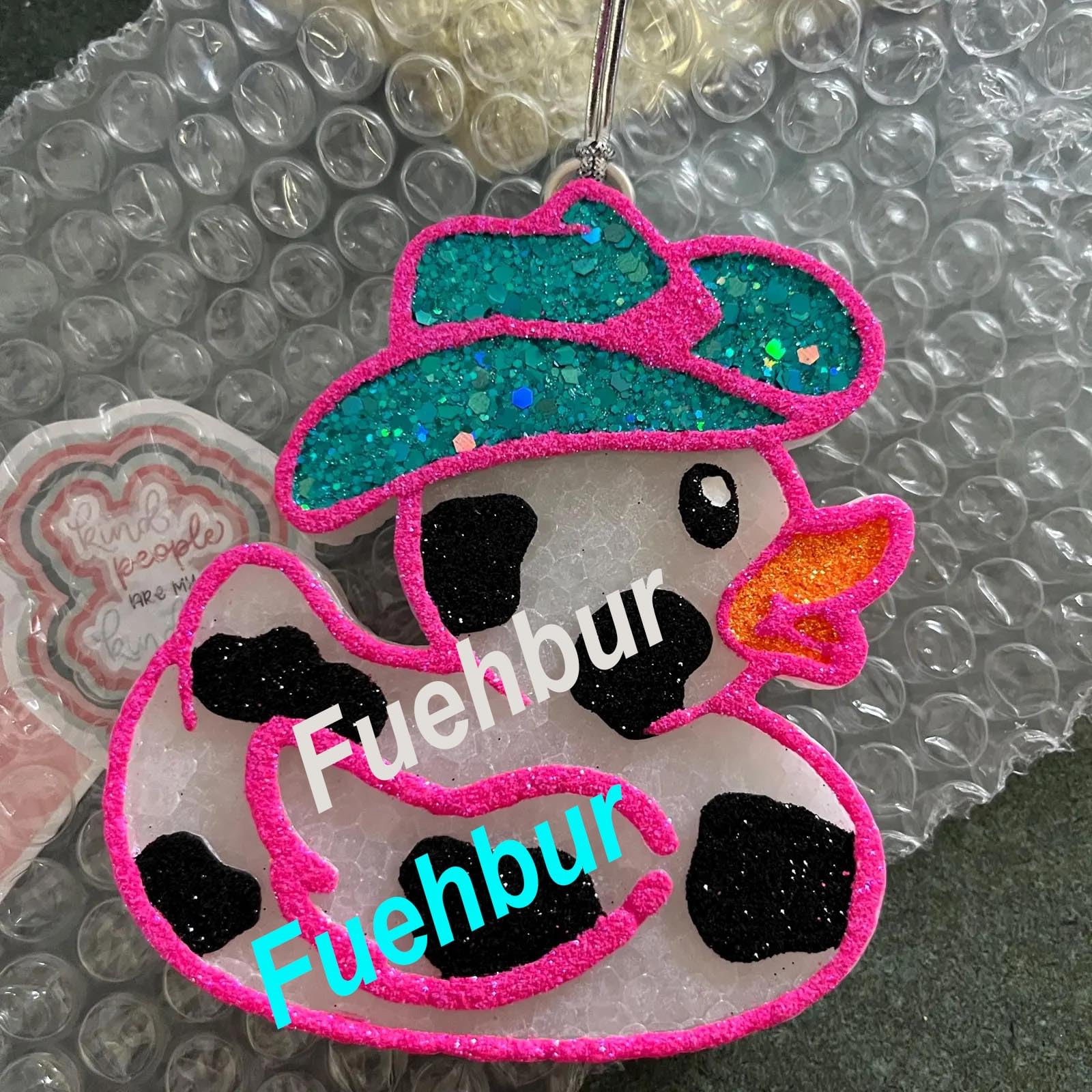 (300+ Design Optional) Fuehbur Cowboy Duck Silicone Aroma Bead Mini Animal Candle Soap Mould, Oven Safe