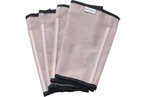 CareMaster Fine Mesh Fly Boots Loose Fitting & Non-Slip Horse Fly Leggings No More Horsefly Nuisance Greatly Reduce Stomping Breathable with Natural Air Flow (Set of 4)