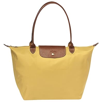 Sac De Cours Shopping Curry Pliage Longchamp Grandes