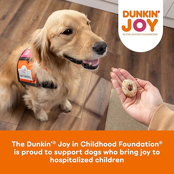 MILK-BONE DUNKIN’ VANILLA GLAZE FLAVOR DOG BISCUITS WITH OTHER NATURAL FLAVORS, 8 OZ BAG