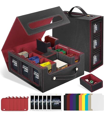 Amazon.com: STTRBOX Commander Deck Box for MTG & TCG,Trading Card