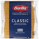 Barilla Spaghetti Pasta, Non-GMO Kosher Pasta, Bulk 160oz.