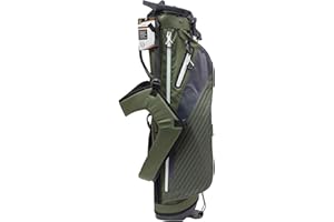 Club Champ Golf Stand Bag, Olive/White
