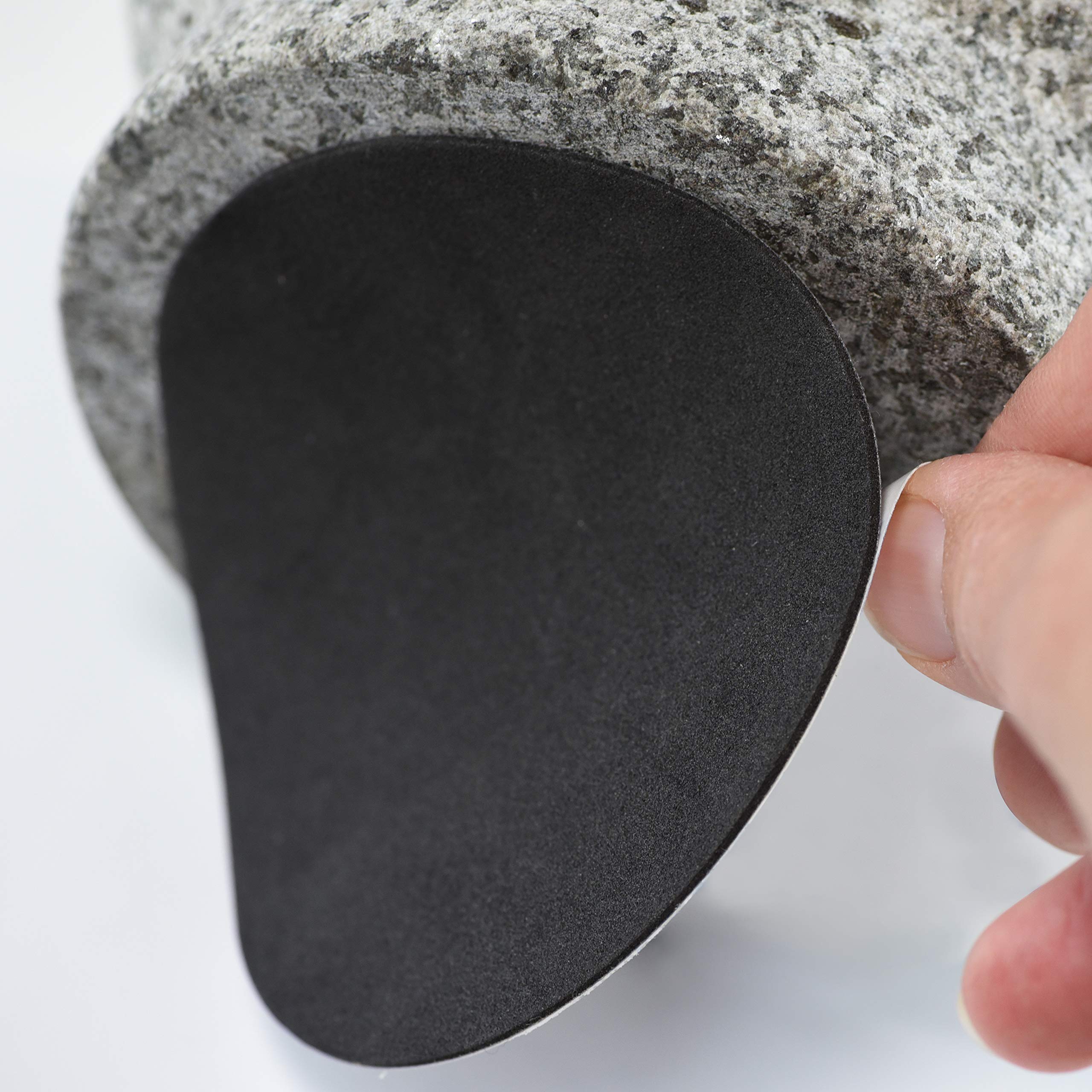 ChefSofi Mortar and Pestle Set 6 Inch 2 Cup Capacity Unpolished