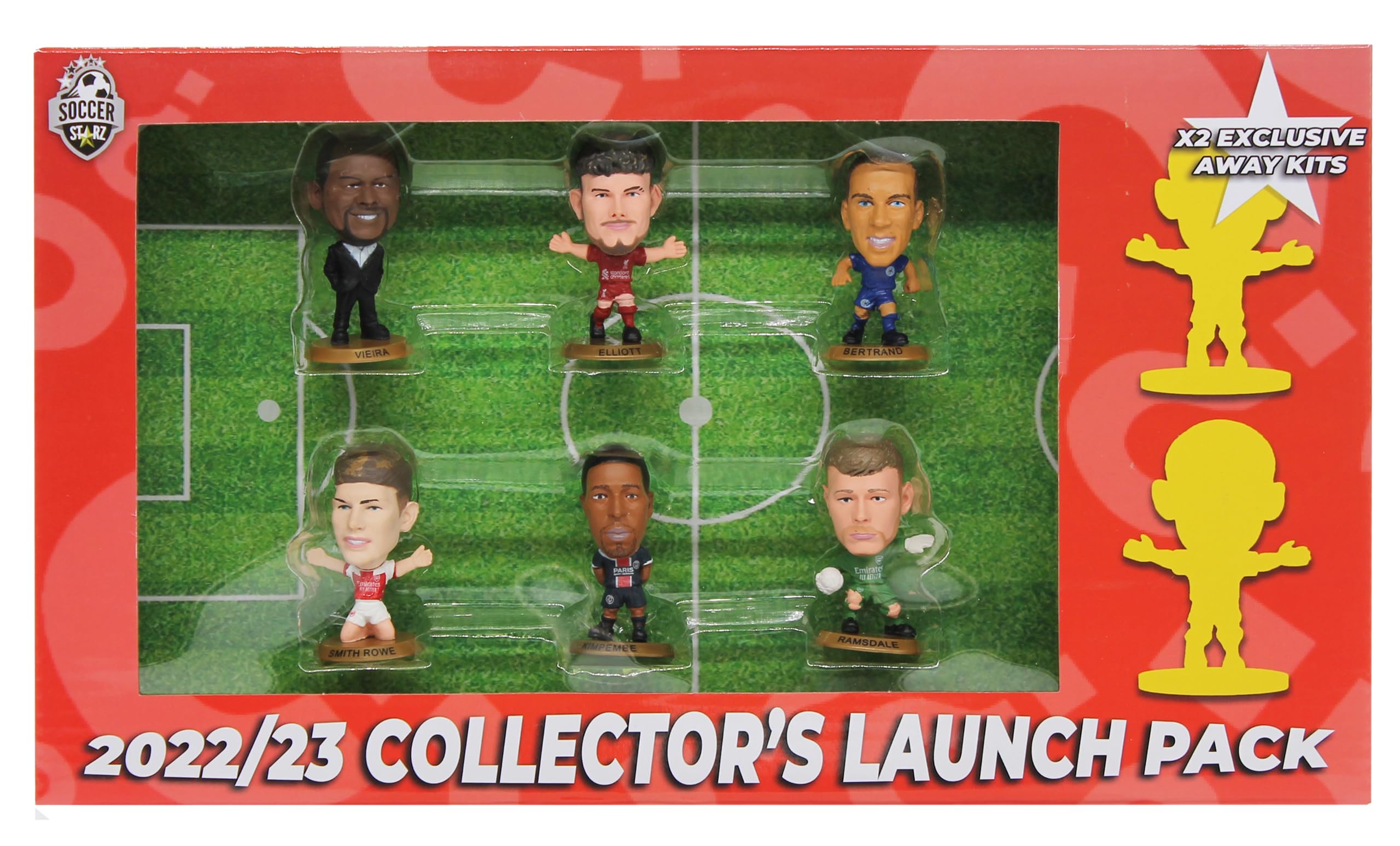SoccerStarz - 8 Figure Launch Pack (RED Pack) 2022/23 Version