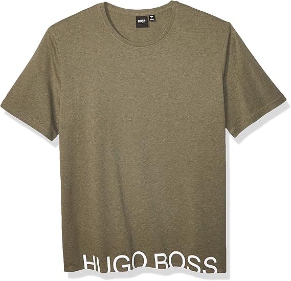 Hugo boss olive t shirt Clearance