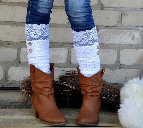lace boot toppers