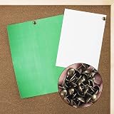 LJHOME 200pcs Antique Bronze Upholstery Tacks Decorative Thumb Tack Pins view 6