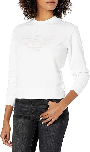 white armani sweatshirt