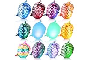 3D Printed Dragon Easter Eggs,Easter Basket Stuffers with Dragon Inside Stress Relief Fidget Toy,Fantasy Office Desk Decor Su