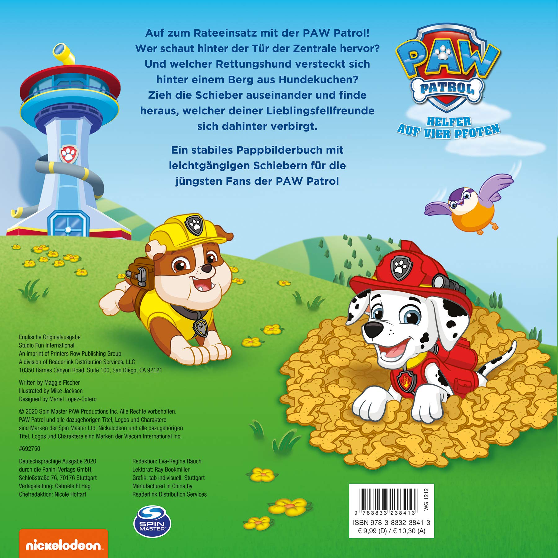 Paw Patrol Auf Zum Einsatz Mein Grosser Schiebespass Pappbilderbuch Mit Schiebeelementen Amazon De Fischer Maggie Jackson Mike Bucher