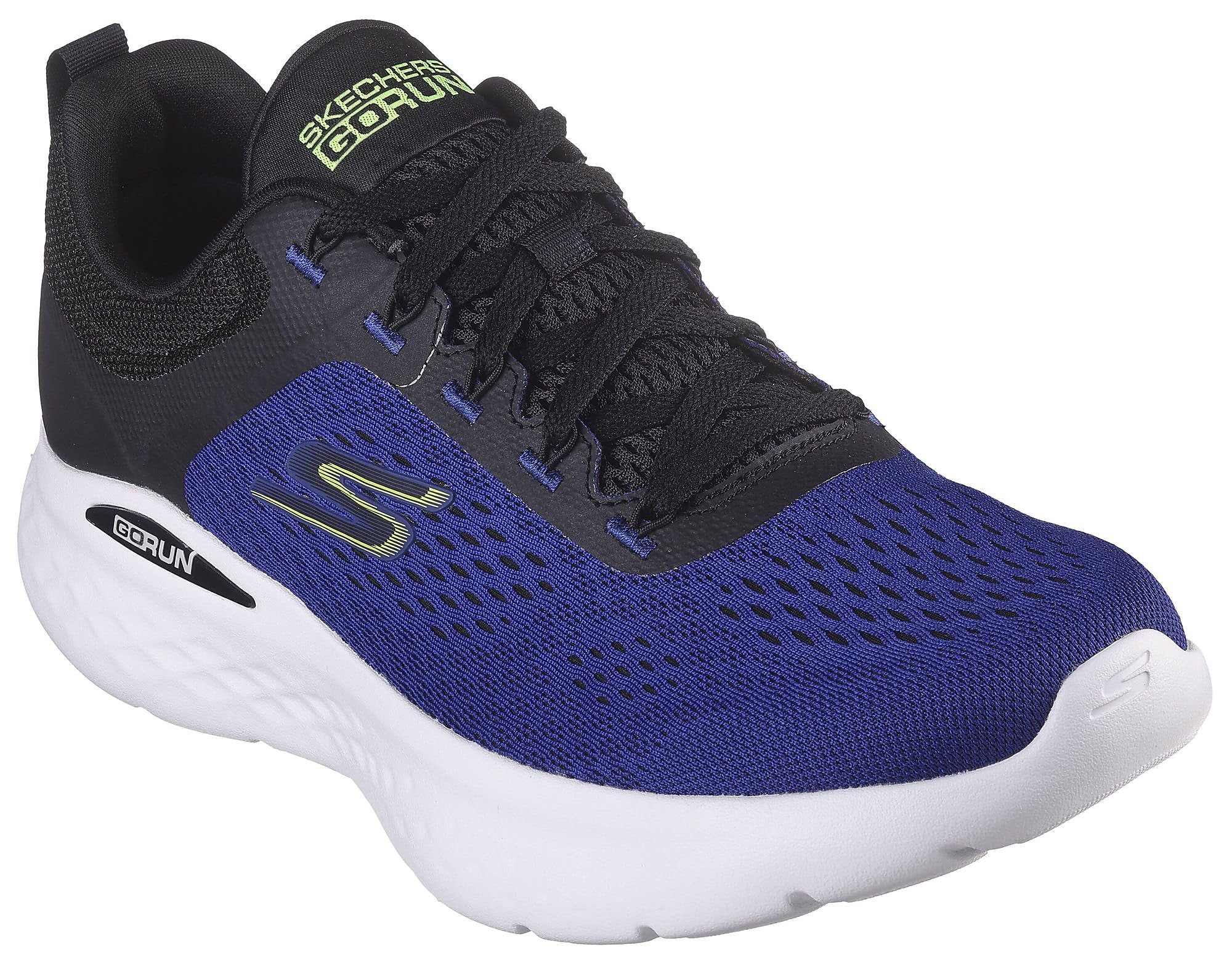 Photo 1 of Skechers Men's Go Run Lite Sneaker, Blue/Black, 12