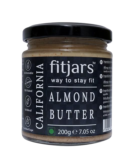 Fitjars Almendra Mantequilla Suave Sin sal -200g℮: Amazon.es ...