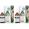 Advanced Clinicals Vegan Tea Tree Oil For Skin | Acne Patch Vegan Facial Serum | Targets Redness, Bumps, Breakouts, & Acne Scars | Organic Pure Tea Tree Oil For Face W/Vitamin E & Witch Hazel, 2pc