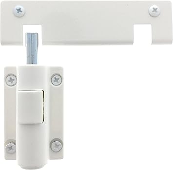 Amazon Com Patio Door Lock Child Safety Push Button Bolt Action