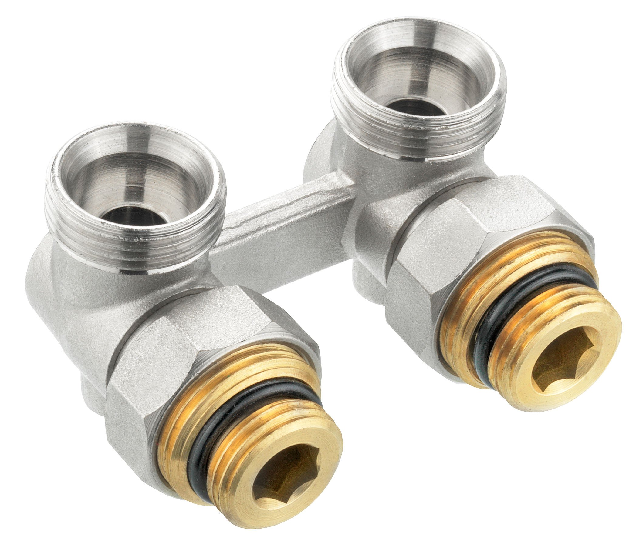 CORNAT VRS591511 Block Unit f. valved radiators Angled