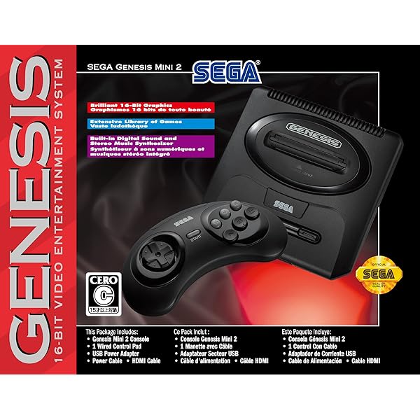 SEGA - SEGA　メガドライブミニ2 ACアダプター同梱版　HAA-2525　未使用 Amazon.co.jp: セガ hdmi メガドライブミニ2【Amazon.co.jp限定