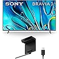 Sony 65 Inch 4K Ultra HD TV BRAVIA 3 LED Smart Google TV with Dolby Vision HDR and Exclusive Features for PlayStation®5 (K-65S30), 2024 Model BRAVIA CAM (CMU-BC1)