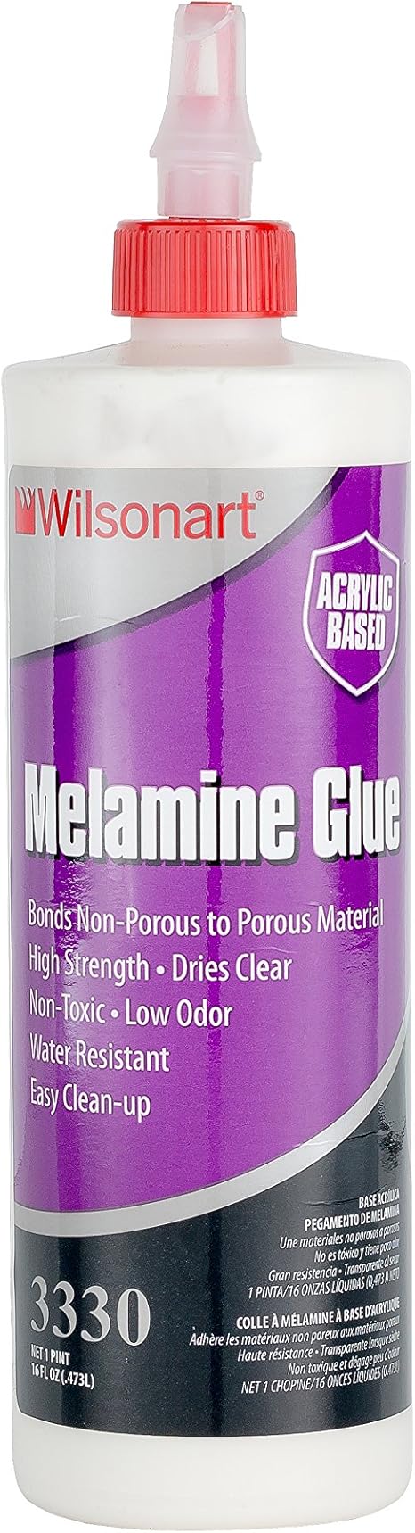 Amazon Co Jp Wilsonartメラミンホワイトアクリル木製接着剤 1 Pint Diy 工具 ガーデン