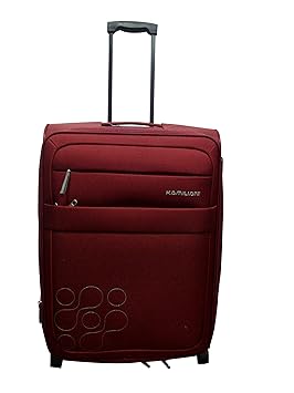 kamiliant american touristor Polyester 65 Cm Maroon Soft Sided Suitcase & Trolley Bag