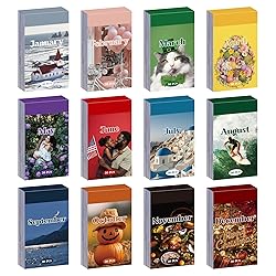 12 Sets 600 Sheets Washi Stickers for