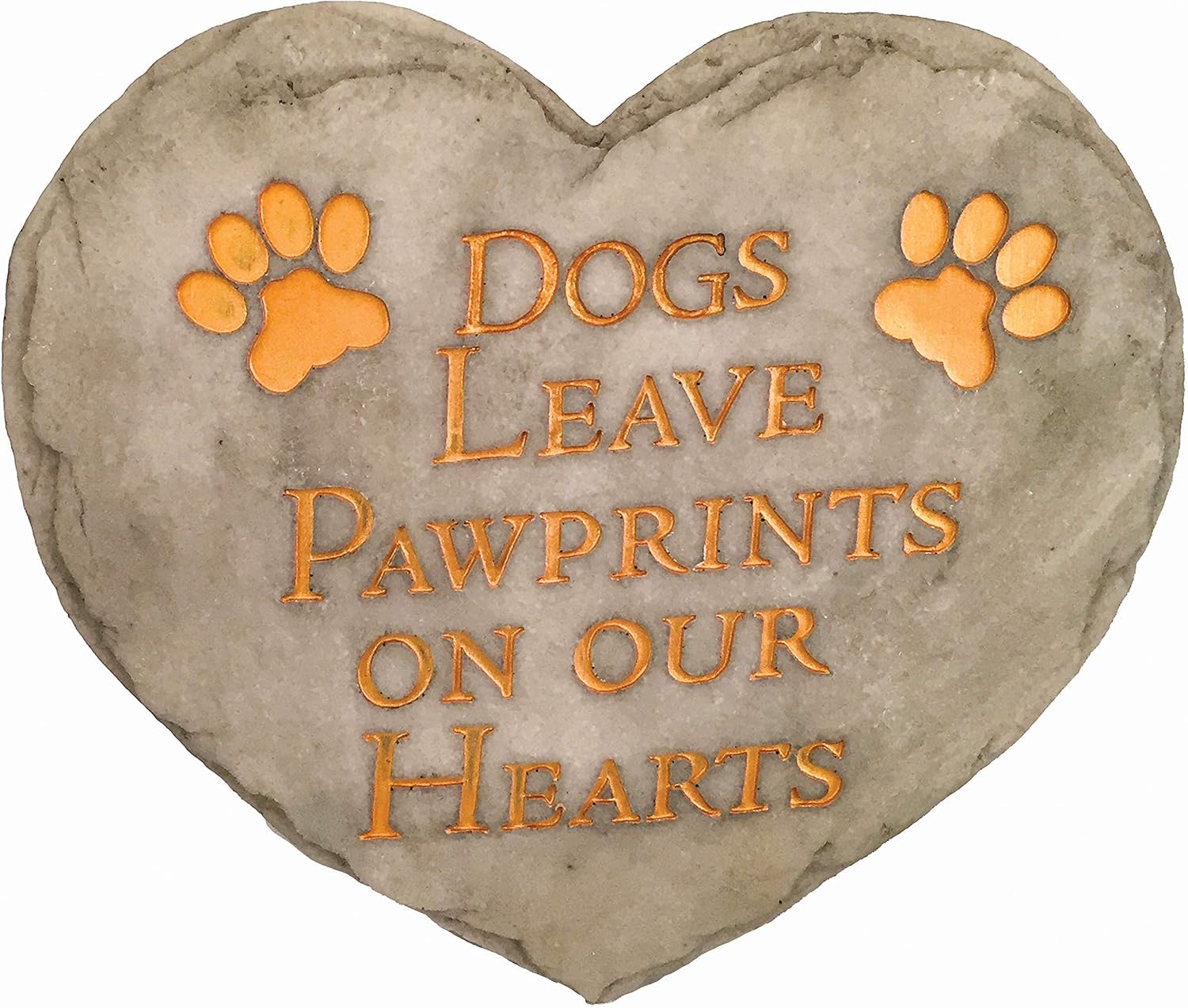 Hardscaping Materials - Spoontiques - Garden Décor - Dogs Leave Pawprints Stepping Stone - Decorative Stone for Garden