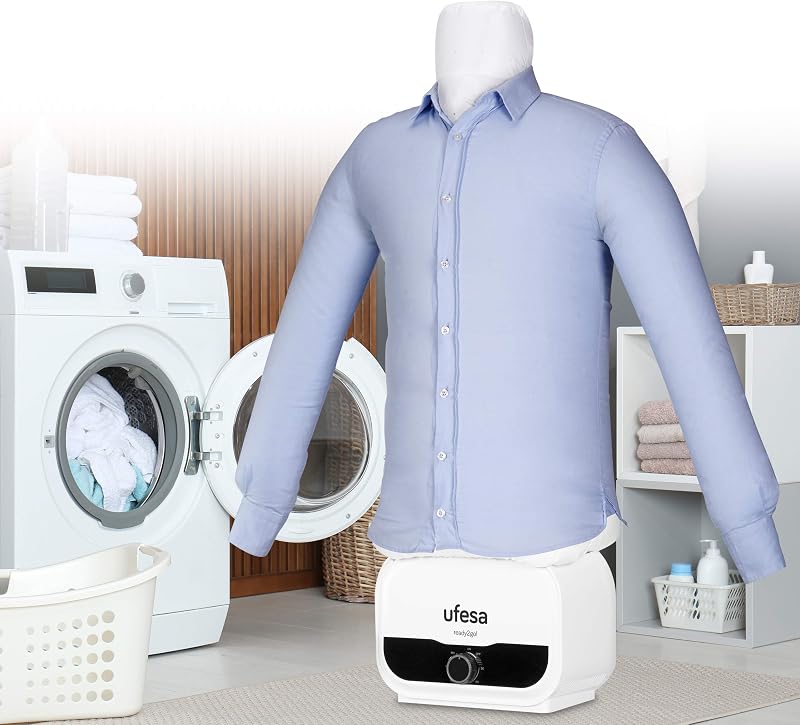 SV1200 Automatischer Hemdenbügler, Bügelpuppe, Bügelautomat für Hemden, Blusen un T-Shirts, Beseitigt Falten und neutralisiert Gerüche, einstellbare Größen,Timer ab 30 min bis zu 3 Std, 1200W — Foto 4 von 6