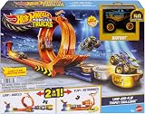 Hot Wheels Monster Trucks Loop-And-Flip Trophy Challenge Playset with Bigfoot view 6
